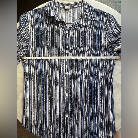 Men Medium Shein Casual Button Up Shirt  NWOT - Picture 7 of 8